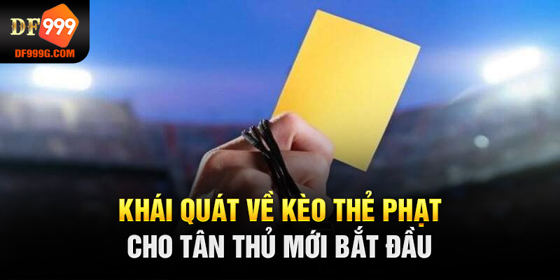 Khái quát về kèo thẻ phạt cho tân thủ mới bắt đầu