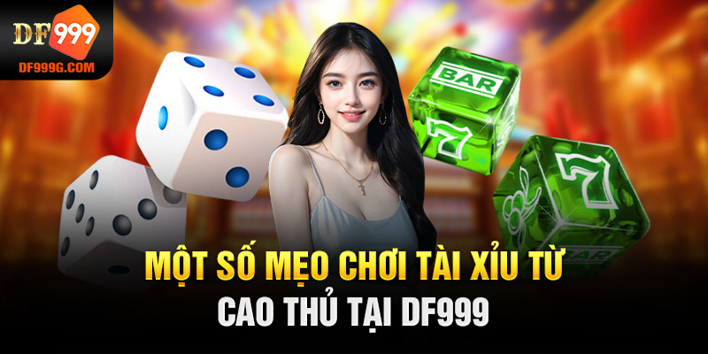 Một số mẹo chơi tài xỉu từ cao thủ tại DF999